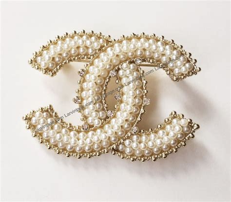 chanel brooch pearls|chanel pearl brooch price.